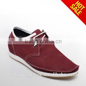 2015 F.W. Collection Ballet Toe Men Casual Shoes Fashion Men Leisure Shoes Nubuck Leather High Quality Men Shoes thumbnail-1
