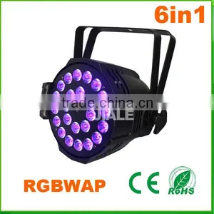 24pcs 15w RGBWA UV 6in1 Led Par Light Indoor Stage Lights thumbnail-1