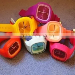 High Quality Fashion Silicone Jelly Watch thumbnail-2