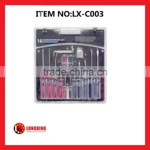 Factory Supply Best Selling Promotion 16 Pcs Multi-function Screwdrivers Set thumbnail-1