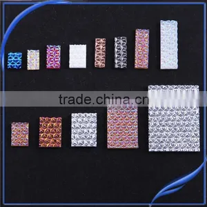 2015new Wholesale Crystal Conchos Resin Cabochon Decorative Resin Panels Price thumbnail-1