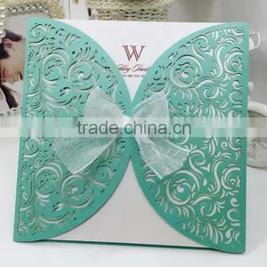 Wholesale Luxury Handmade Decoration Greeting Wedding Invitation Cards thumbnail-1