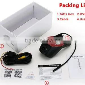 Hotaudio Car Wifi DVR Hidden Installation HD Camera 170 Degree Support APP Control 1920*1080P G-Sensor thumbnail-6