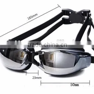 Wholesale High Quality Antifogging Waterproof Silicone Swimming Goggle thumbnail-6