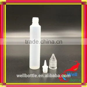 Tamper Childproof Unicorn Bottle Black e Liquid Bottle for Electronic Cigarette Smoke Oil P-091R thumbnail-2