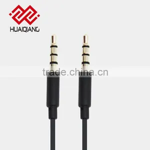 China Fabric Braided 3.5mm Jack Audio Cable Male to Male for Car thumbnail-1