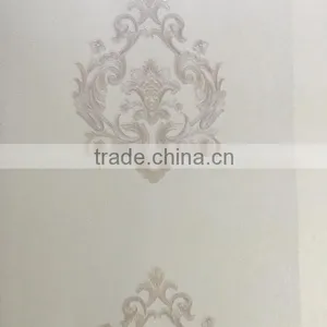 Vinyl Wallpaper With Beautiful European Flowers for House thumbnail-1