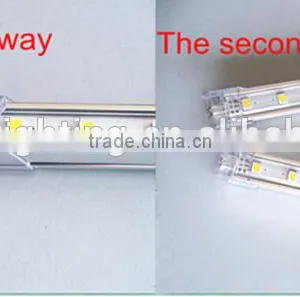 Indoor Christmas Decoration 20cm 5630 5050 Led Rigid Bar Aluminium Housing Led Strip Bar thumbnail-2