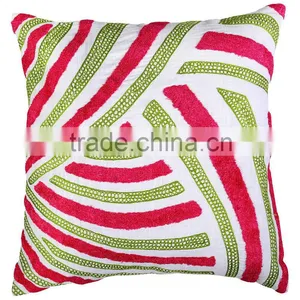 Manufacturers Cushion Cover Geometric Patterns Style Cotton Linen Pillow Cushion Cover Textile Wholesale Rajrang thumbnail-2