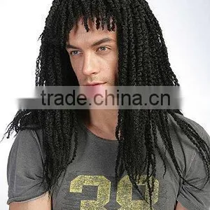 Wholesales Synthetic Braided Dreadlock Wigs for African Black Women thumbnail-2