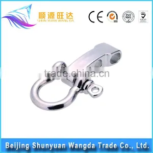 High Quality Lower Price Zinc Alloy Metal Hardware Bag Buckle Accessories For Handbag thumbnail-2