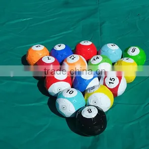 2016 Famous Inflatable Snooker Football Games With 16 Pieces Balls for Sale thumbnail-3