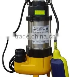 Stainless Steel Submersible Sewage Pump V250, V250F (Auto) thumbnail-1
