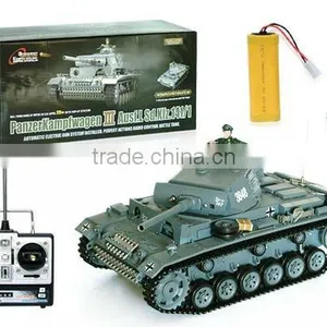 1:16th Scale Panzer Kampfwagen III RTR R/C Airsoft Battle Tank/Hot Sales!!! thumbnail-1