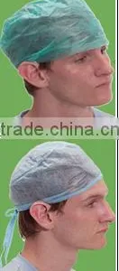 Nonwoven Disposable Hospital Cap thumbnail-1
