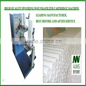CE&ISO Approved PP String Wound Water Filter Cartridge Machine thumbnail-1