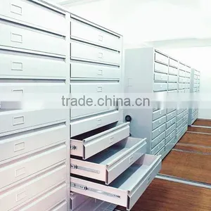 Used Library Shelving Steel Drawer Map Cabinet thumbnail-1
