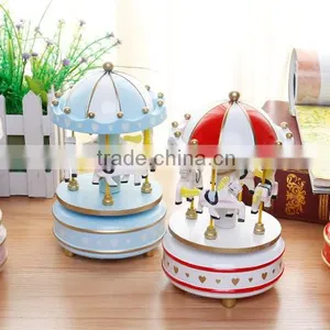 2016 Hot,Fashion Music Box Mechanism Valentine's Day Round Beautiful Ballerina Music Box Custom Music Box Cheap thumbnail-1