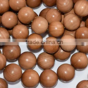 Sandal-wood-beaded-mala/loose Sandalwood Beads/ Beaded Mala thumbnail-5
