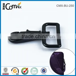 1.5 Inches Zinc Alloy Black Metal Snap Hook thumbnail-3