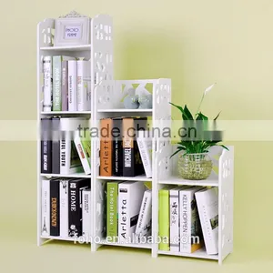 Storage Shelf With Book or Flower,Modern Bookcase Cabinet Style Mini Storage Rack,home Storage Rack &Organizer Cube Book Shelf thumbnail-2