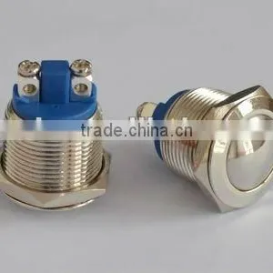 Momentary Push Button Switch (Dia.19mm) Domed Head Screw Terminal thumbnail-1