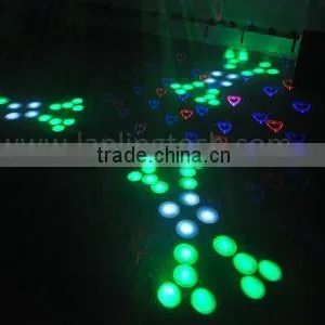 3 Claw Moonflower 18W RGBYW LED Light and 500mW RB Animation Twinkling Laser Light thumbnail-6