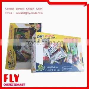 200g Bag Packed Oatmeal Choco Biscuit , Cereal Oat Milk Chocolate Candy thumbnail-4
