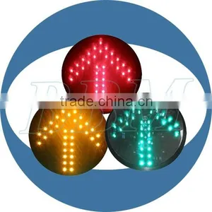 8" Traffic Light Lens Red Yellow Green Arrow thumbnail-1