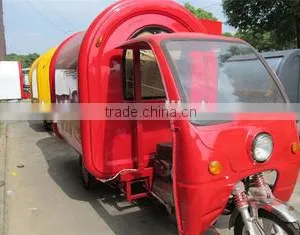 With 3 Wheels Electric Tricycle Gas Hot Dog Cart thumbnail-3