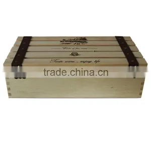 Chinese Factories Wholesale Custom Wooden Wine Boxes, Beautiful Gift Box thumbnail-3