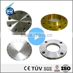 Cnc Precision Aluminum Brass Stainless Steel Wide Flange Beams Slip Blind Flange Coupling Applications End Gate Valves With the thumbnail-1
