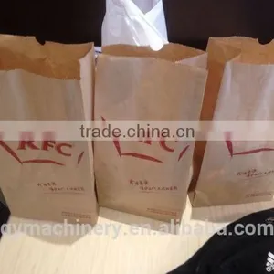 Paper Bag Making Machine With Flexo Printing, Point Bottom Paper Bag/square Bag Making Machine thumbnail-5