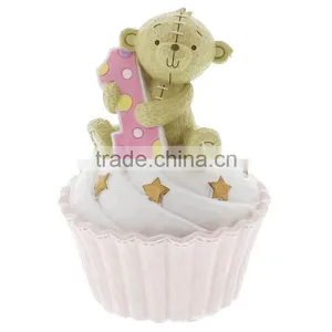 Teddy Bear Polyresin Toy Figure thumbnail-1