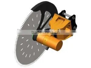Excavator Rock Saw thumbnail-1