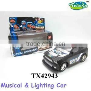 Musical and Light Shaking Police Car thumbnail-1