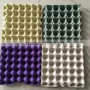 100g 30 Holes Pulp Egg Trays for Sale thumbnail-3