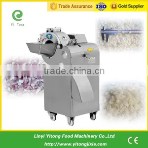 Electric Automatic Stainless Steel Industrial Commercial Vegetable Dicer Slicer Machine thumbnail-1