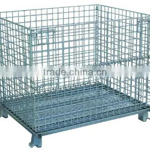2017 Hotsale Wire Mesh Storage Cotainer in Warehouse thumbnail-2