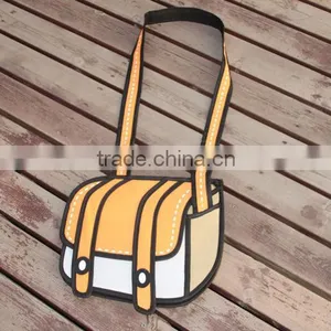 2D Cartoon Bag, Japanese Cartoon Bags, Cartoon School Bag thumbnail-1