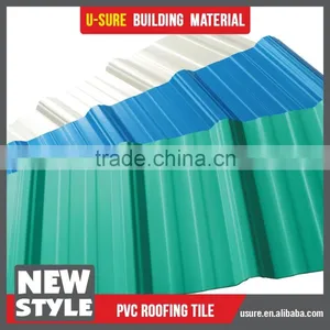 Anti Rust Asa Coated Plastic Roof Tiles Roofing Sheet thumbnail-1