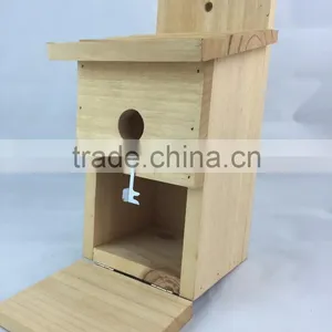 New Design Solid Wood Birdhouse,DIY Bird House Wooden Products thumbnail-2