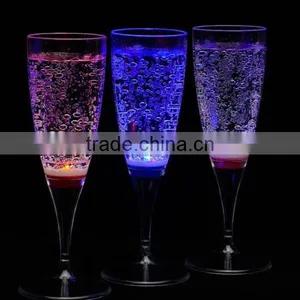 China Direct Factory 150ml Custome Champagne Glass,plastic Wine Glass thumbnail-1