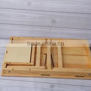 Vivinature Wooden Laptop Desk and Living Room Tablet Desk thumbnail-6