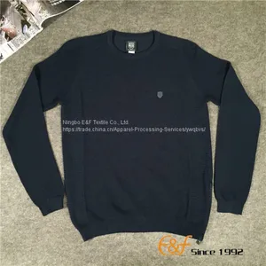 Raglan Sleeves and Slit Sweater for Men thumbnail-1