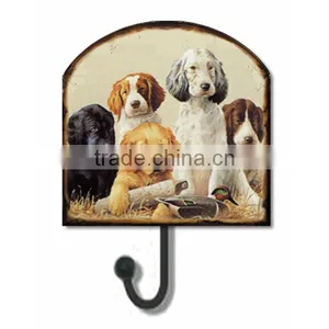 Metal Decorative Wall Hook Metal Decal Wall Hanger Dog Hook thumbnail-1