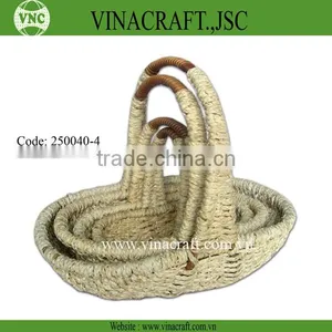 Corn Leaf Flower Storage Basket for Hot Sale thumbnail-1