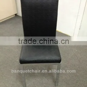 Outdoor Dining Wicker Top Stainless Steel Chair LH-005-B thumbnail-1