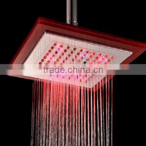 8" Glow Temperature Sensor LED Top Spray With ABS Material thumbnail-5
