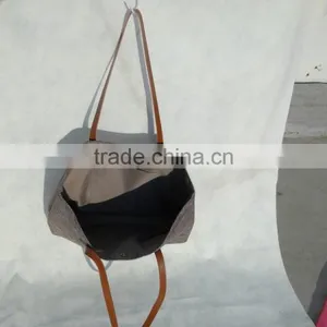 Simple Style Canvas Tote Bag thumbnail-4